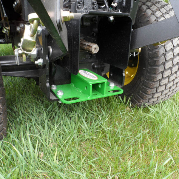 John Deere Compact Tractor Rear Receiver Hitch and Tie Downs Photo 1