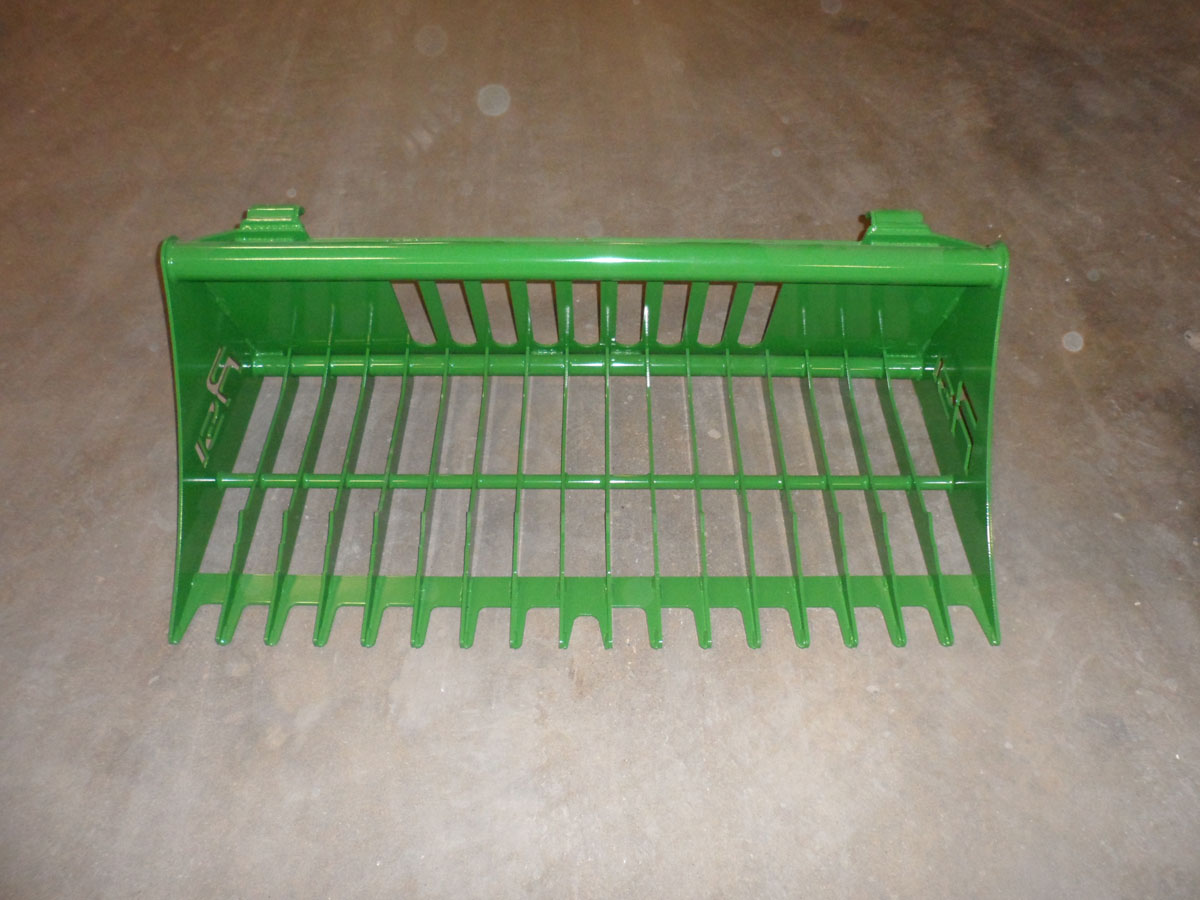 John Deere Compact Tractor Rock Bucket 54" Redline Systems Inc