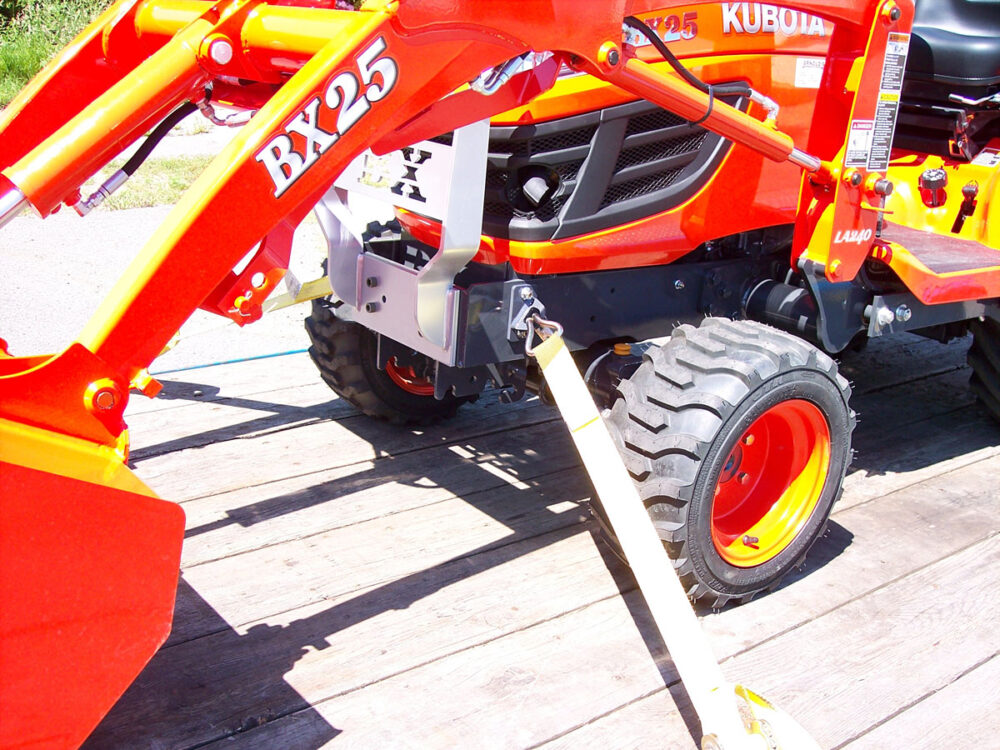 Kubota BX Front Tie Downs Photo 1