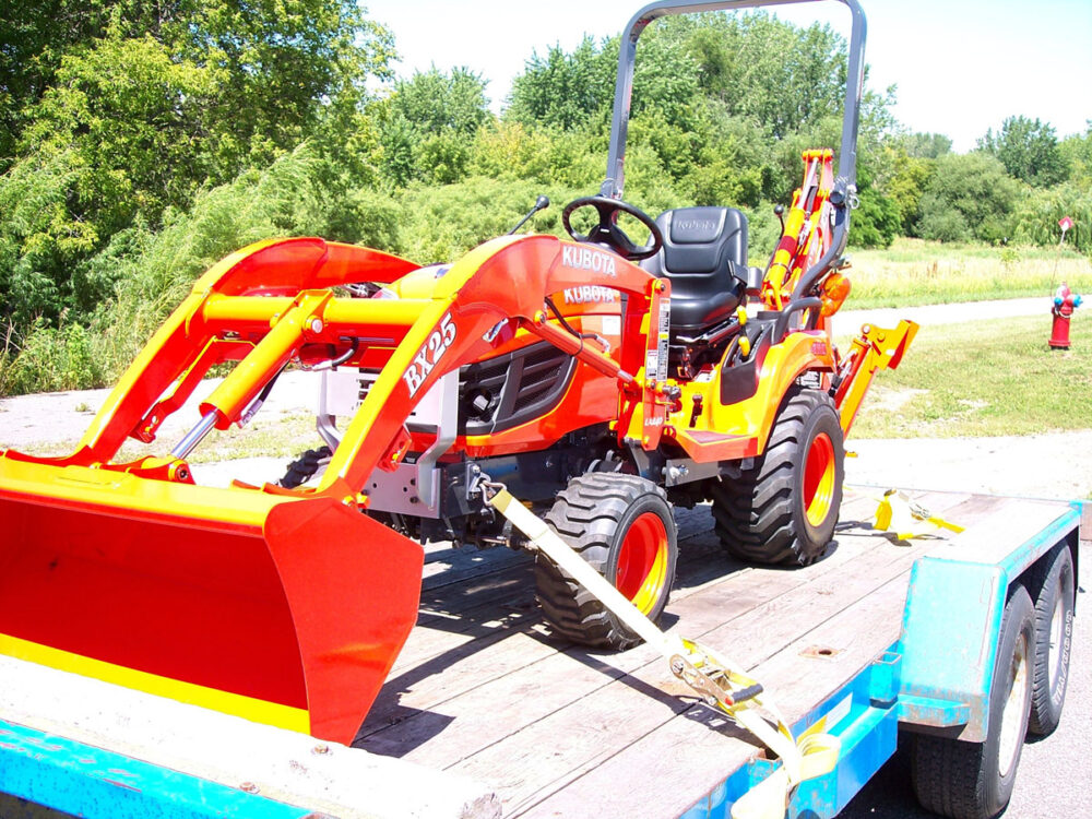 Kubota BX Front Tie Downs Photo 5