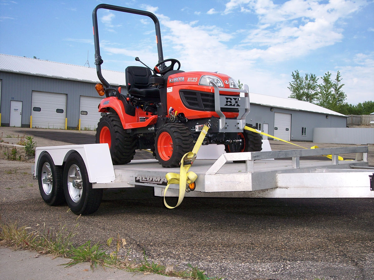 Kubota BX Tractor Front Tie Downs - Redline Systems Inc. Equipment