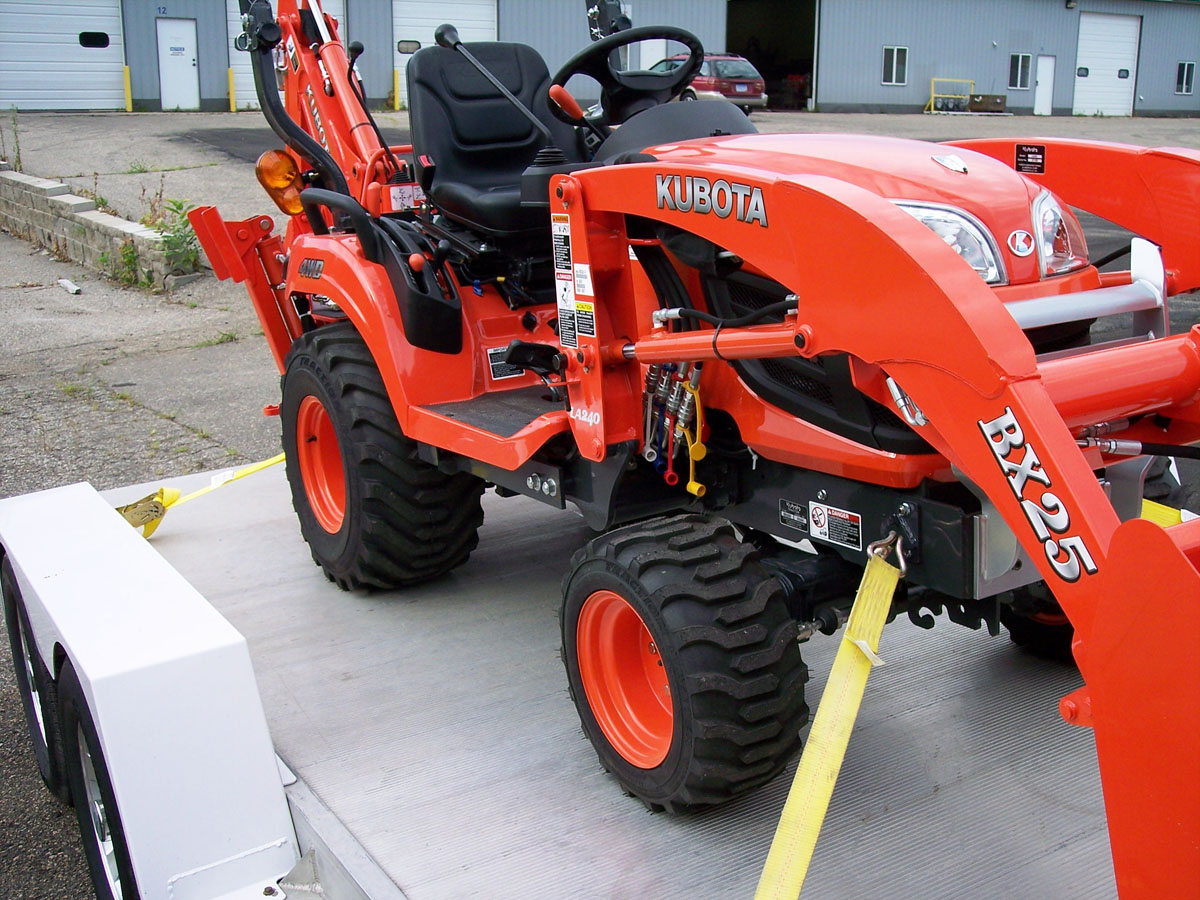 Kubota Tractor Downs Redline Systems Inc. Equipment Attachments