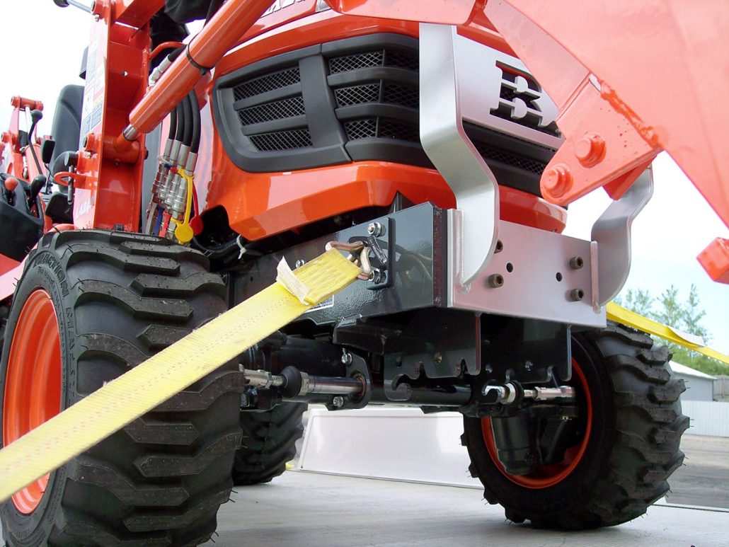 Kubota BX Tractor Front Tie Downs Redline Systems Inc. Equipment