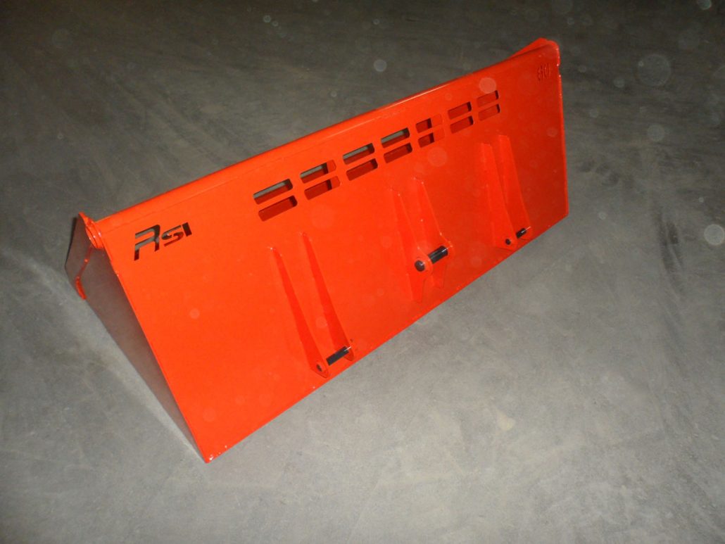 Kubota BX Tractor Light Material/Snow Bucket 60" Redline Systems Inc