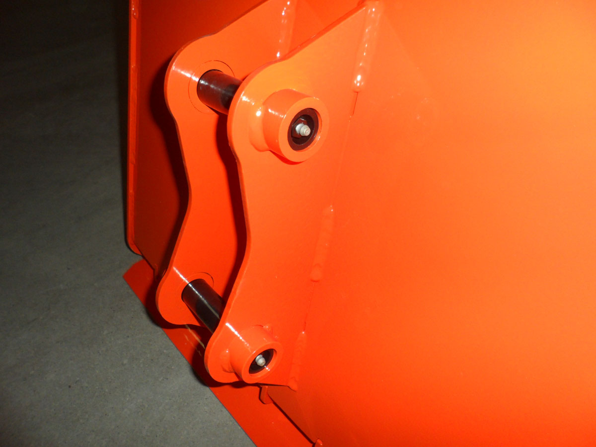 Kubota BX Rock Bucket 48" Redline Systems Inc. Equipment Attachments