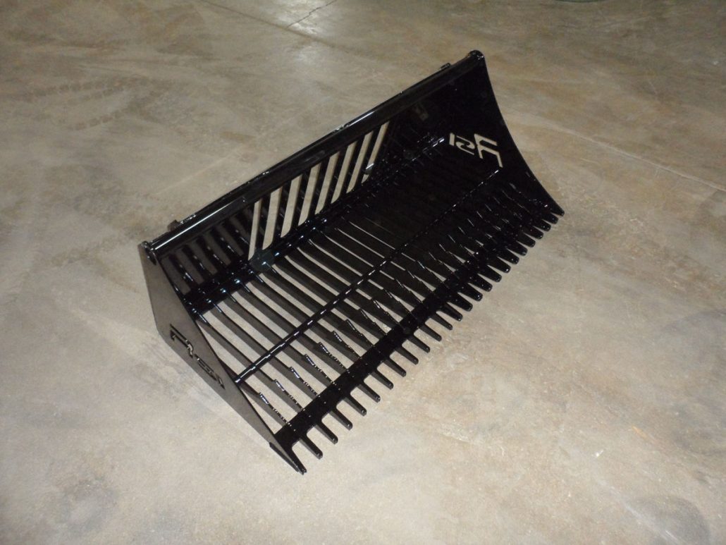 Kubota BX Rock Bucket 48" Redline Systems Inc. Equipment Attachments