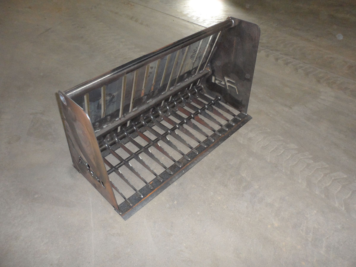 Kubota BX Rock Bucket 48" Redline Systems Inc. Equipment Attachments