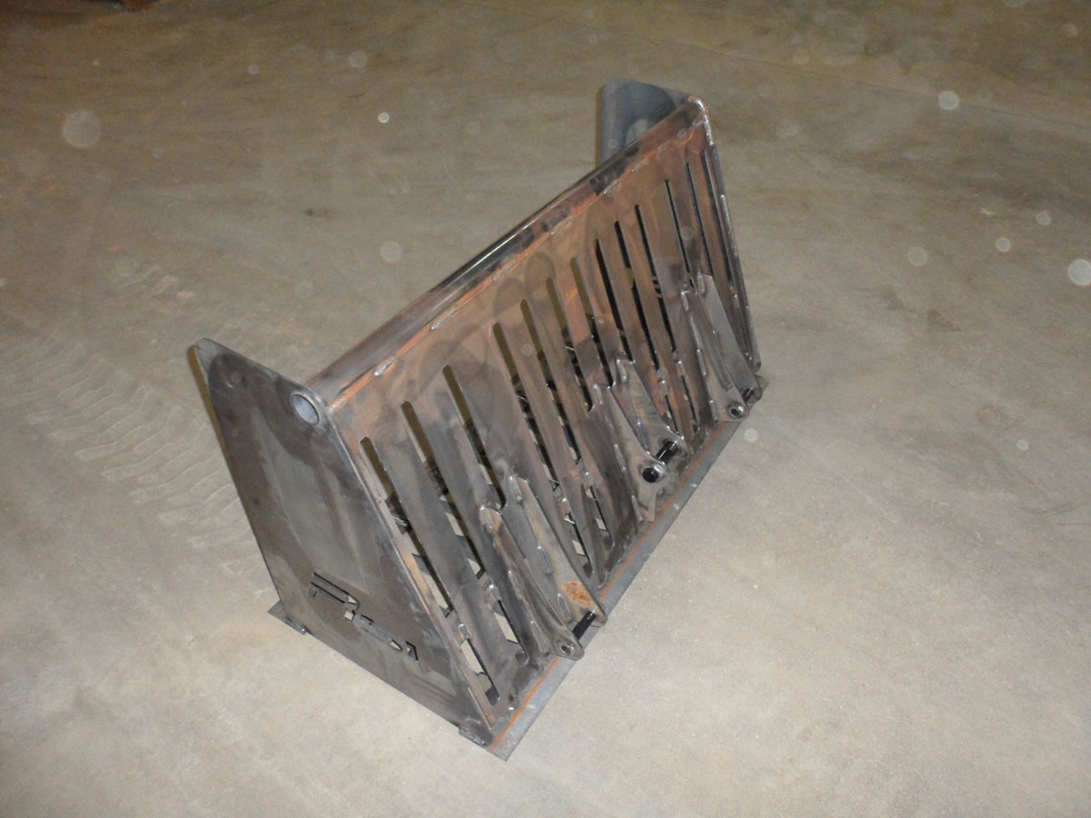 Kubota BX Rock Bucket 48" Redline Systems Inc. Equipment Attachments