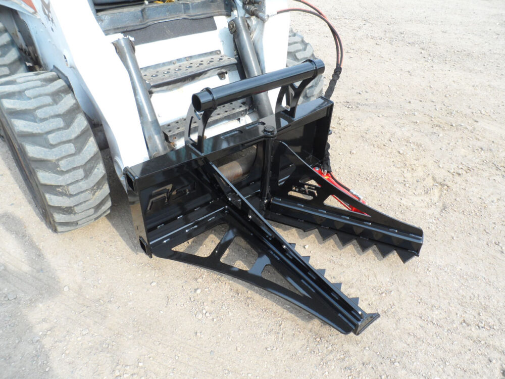 Skid Steer Loader Tree and Post Puller Photo 1