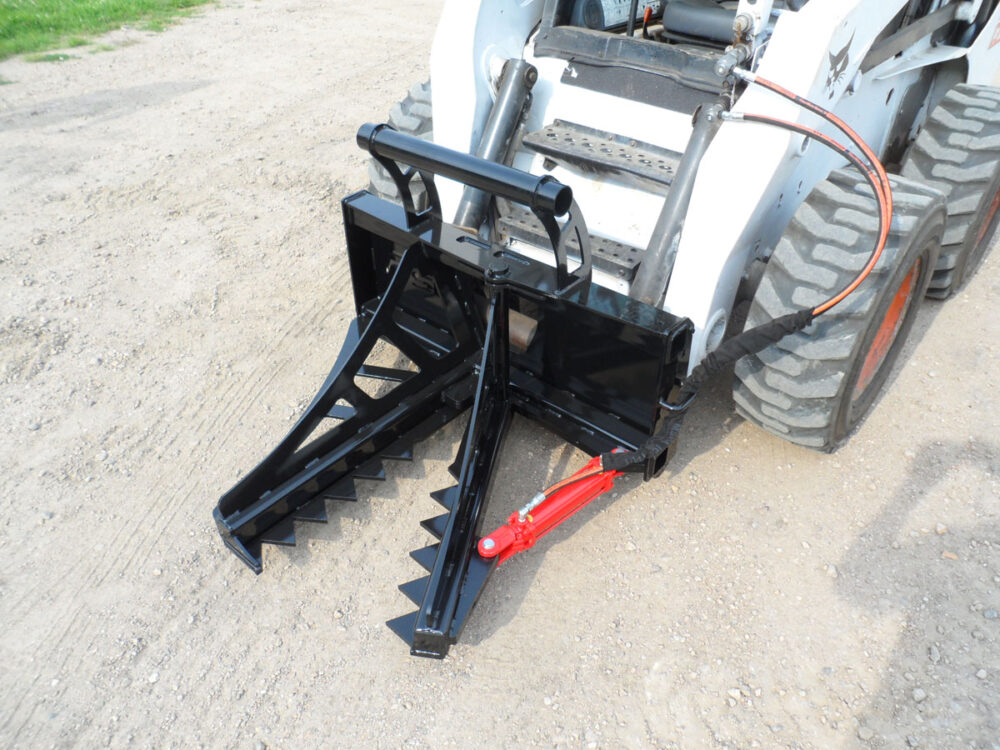 Skid Steer Loader Tree and Post Puller Photo 2