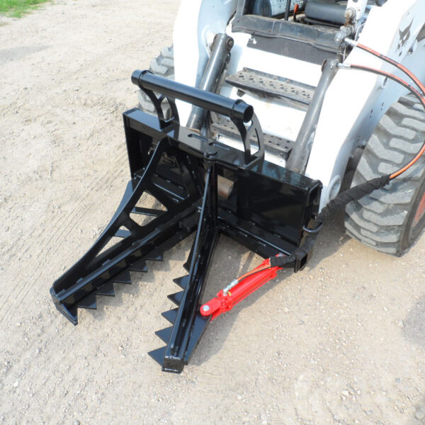 Skid Steer Loader Tree and Post Puller Photo 2