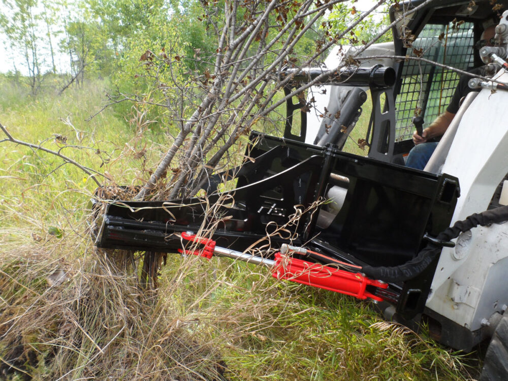 Skid Steer Loader Tree and Post Puller Photo 4