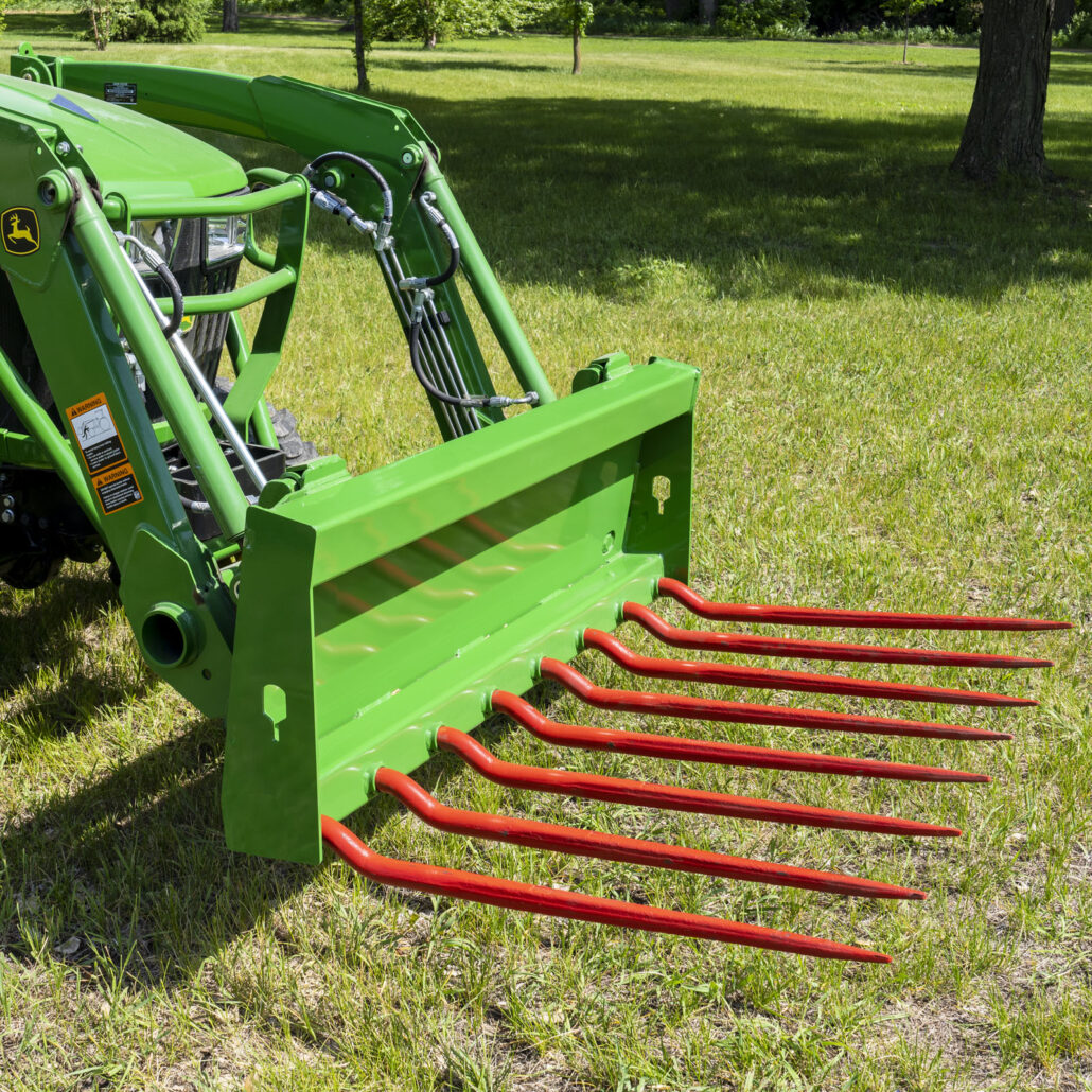 John Deere Manure Forks for Tractor 1, 2 and 3 Series Redline Systems