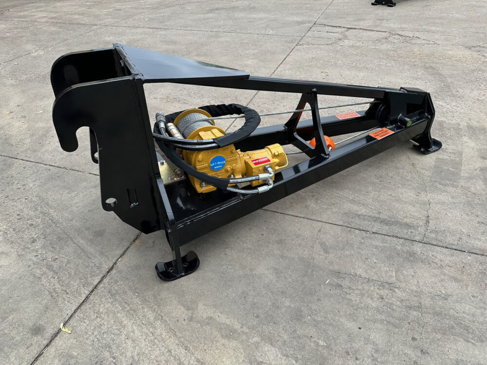 Telehandler Truss Jib Boom with Hydraulic Winch - Image 4