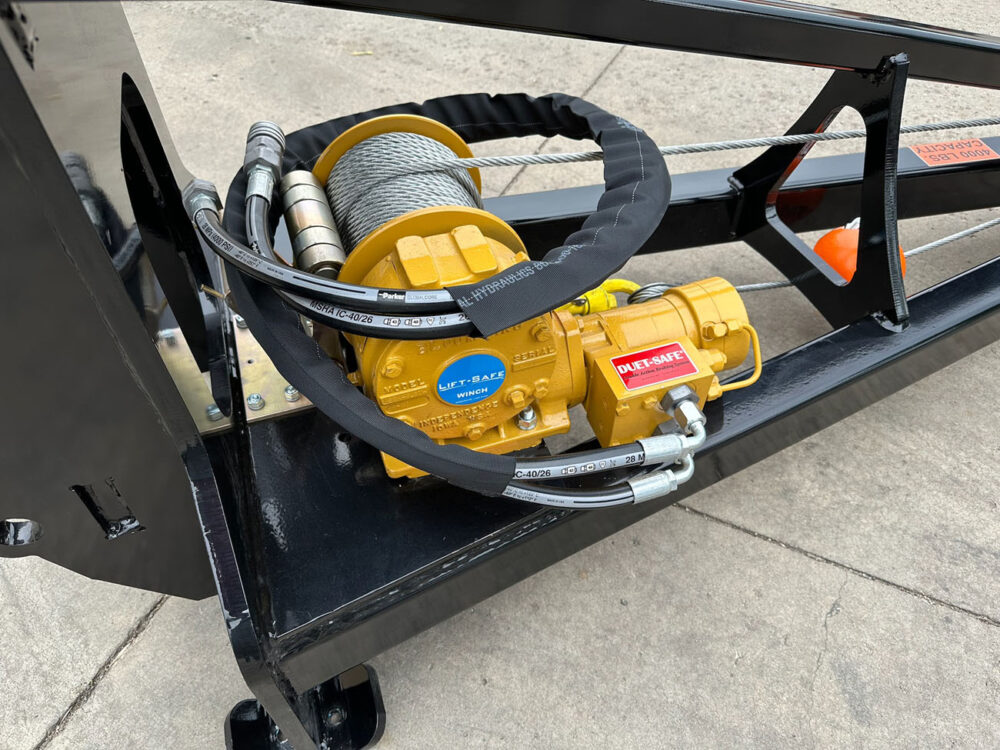 Telehandler Truss Jib Boom with Hydraulic Winch - Image 13