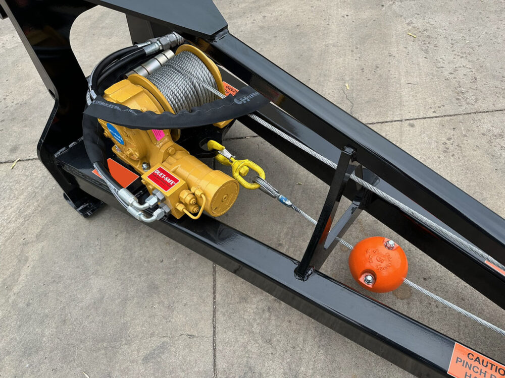 Telehandler Truss Jib Boom with Hydraulic Winch - Image 12