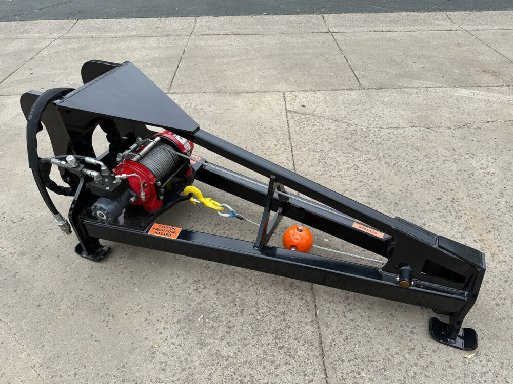 Telehandler Truss Jib Boom with Hydraulic Winch - Image 7